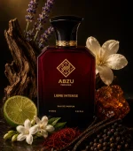 LIBRE INTENSE ABZU PERFUMES Hero Image notes background