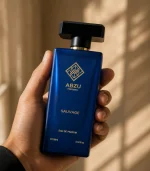 SAUVAGE ABZU PERFUMES Product hand closeup shot