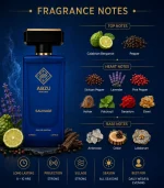 SAUVAGE ABZU PERFUMES Product image with notes